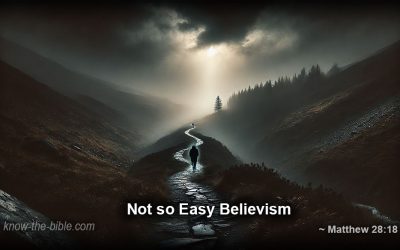 Not so Easy Believism
