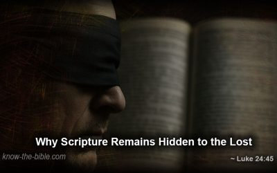 Reading but Never Seeing: Why Scripture Remains Hidden to the Lost