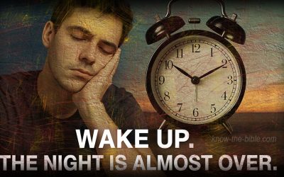 Wake up. The night is almost over.