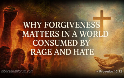 Why Forgiveness Matters in a World Consumed by Rage and Hate